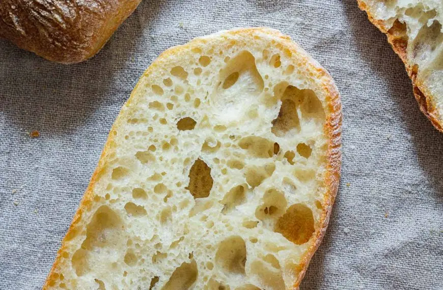 Ciabatta Rolls (Ciabattabrötchen)