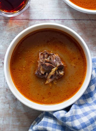 German Oxtail Soup (Ochsenschwanzsuppe)