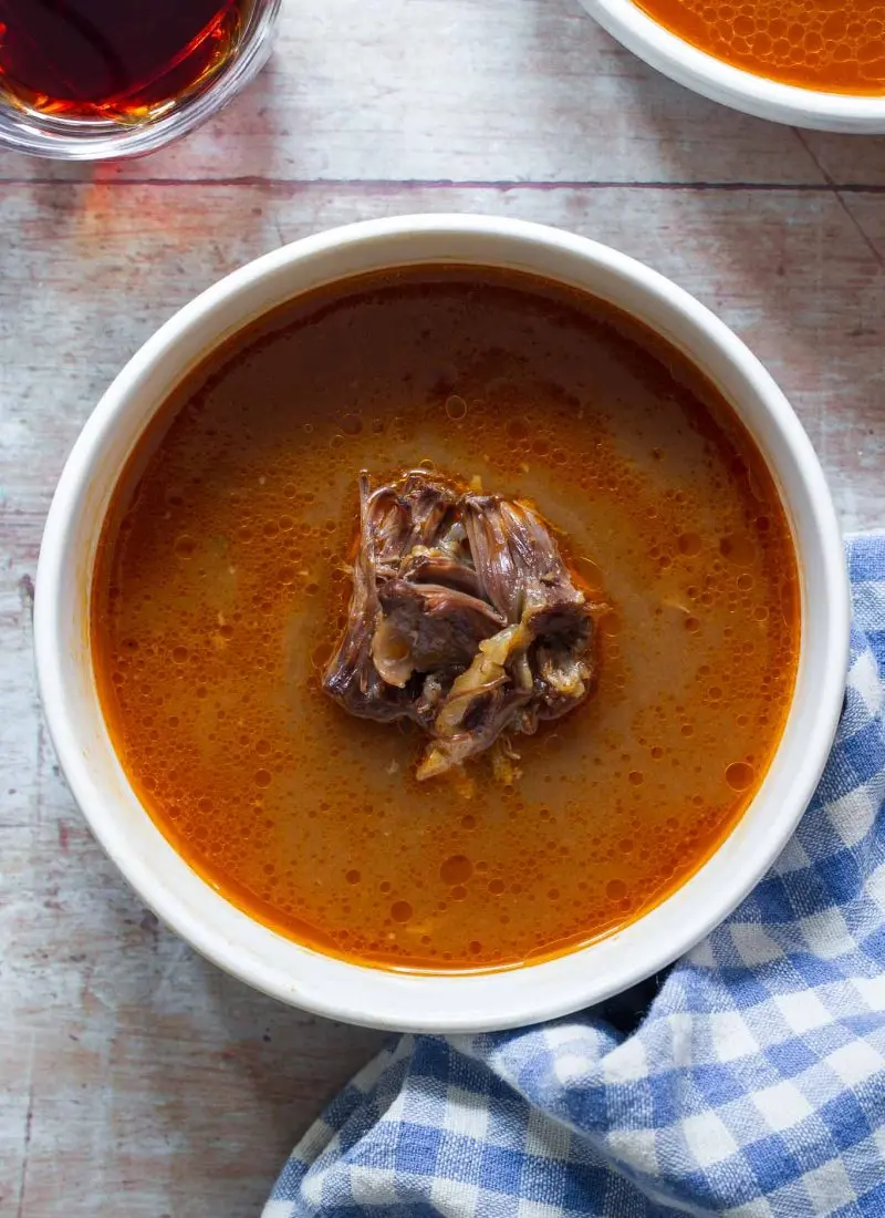 German Oxtail Soup (Ochsenschwanzsuppe)
