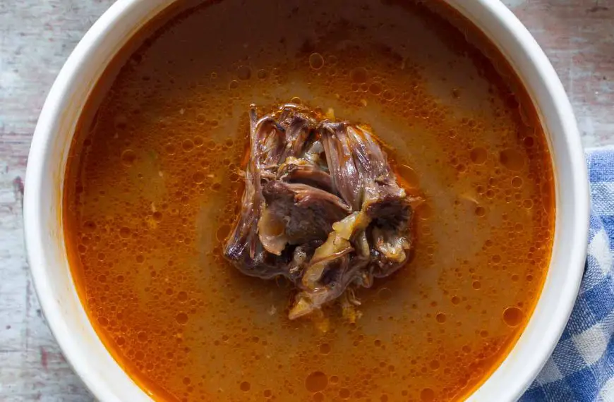 German Oxtail Soup (Ochsenschwanzsuppe)
