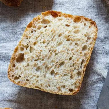 Whole Grain Ciabatta Rolls (Vollkorn Ciabattabrötchen)