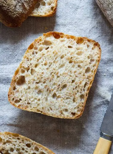 Whole Grain Ciabatta Rolls (Vollkorn Ciabattabrötchen)
