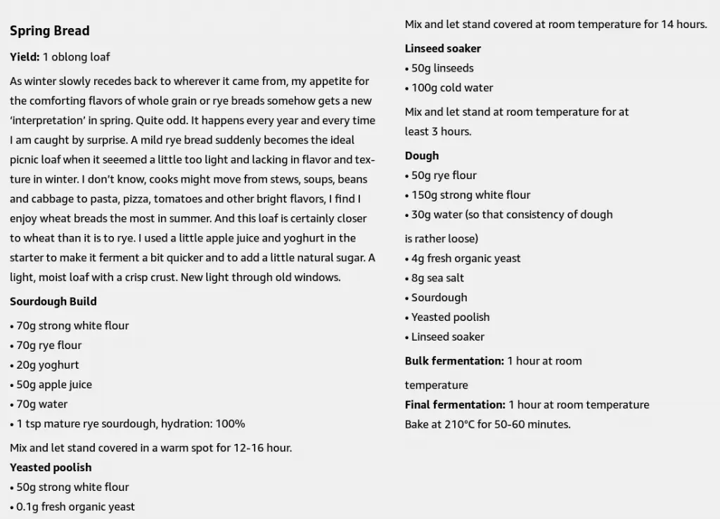 Original recipe for mixed bread with seeds