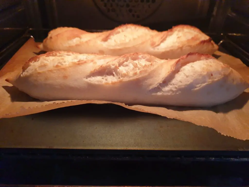 Oven spring baguettes