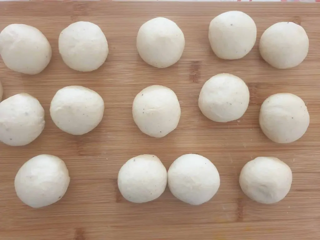15 dough balls