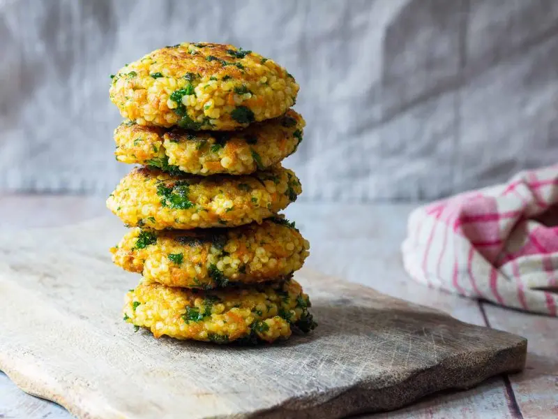 Millet Fritters (Hirseküchle)