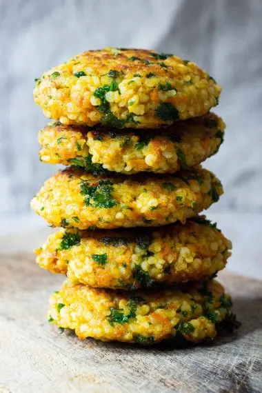 Millet Fritters (Hirseküchle)
