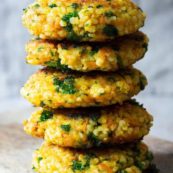 Millet Fritters (Hirseküchle)
