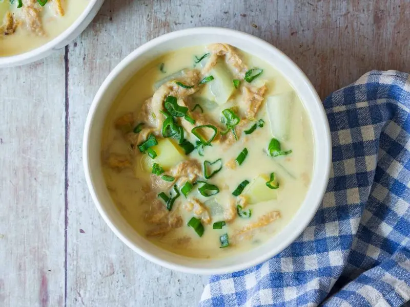 French-sytle tripe with mustard cream sauce