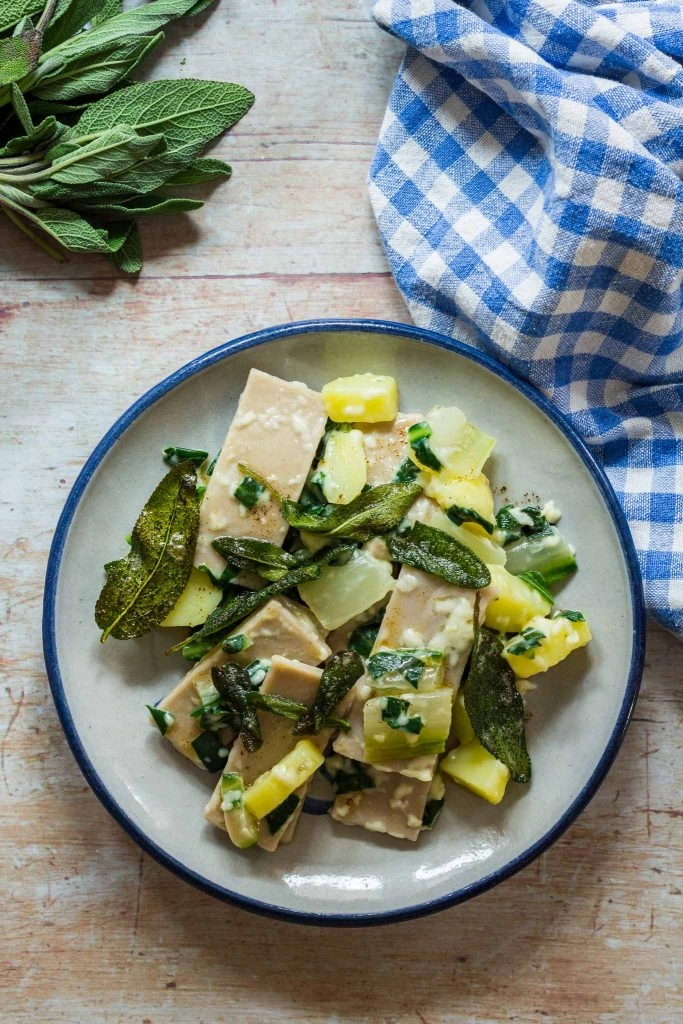 Buckwheat Noodles with Swiss Chard ('Buchweizennudeln mit Mangold') My German Table