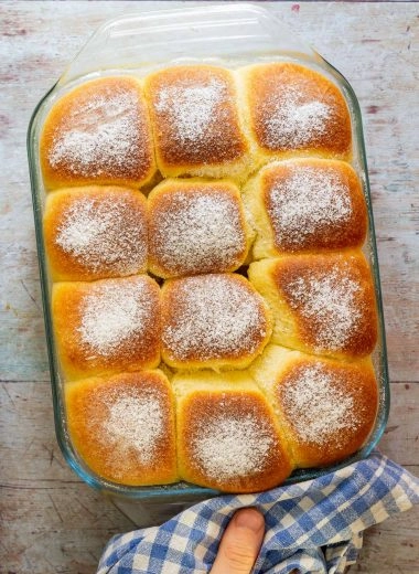 Buchteln (Bohemian Baked Yeast Dumplings)