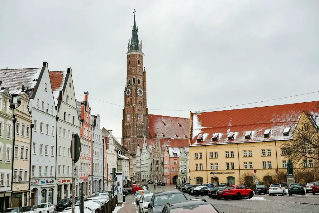 Landshut city center
