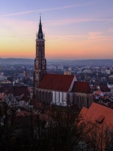 Sunset in Landshut