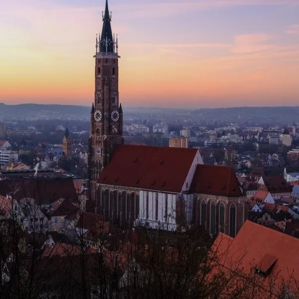Sunset in Landshut